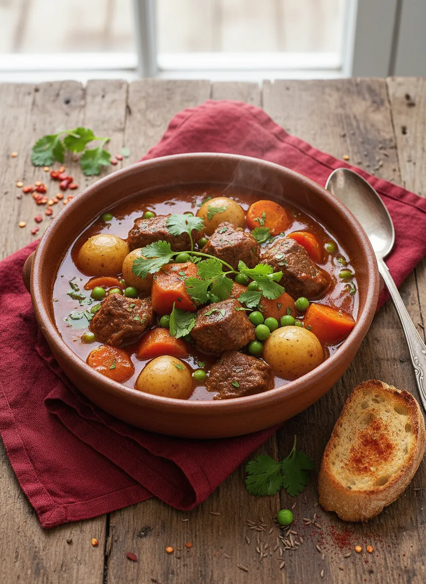 Guiso de carne sustancioso